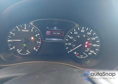 2017 Nissan Altima 2.5 Sr z USA, uszkodzony, nr VIN 1N4AL3AP4HC491228